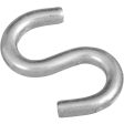 National 2 In. Zinc Heavy Open S Hook (2 Ct.) For Sale