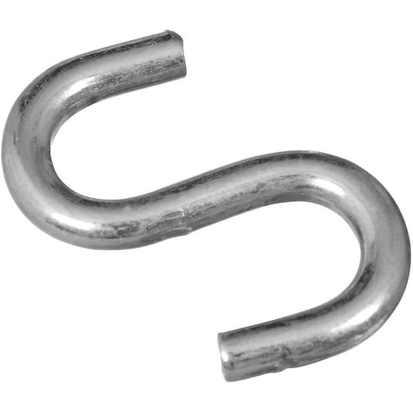 National 1-1 2 In. Zinc Heavy Open S Hook (4 Ct.) For Discount