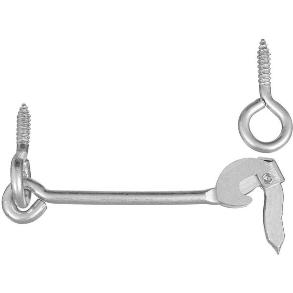 National 6 In. Heavy Safety Gate Hook Cheap