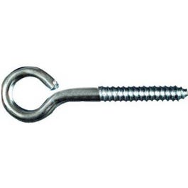 Lag Screw Eye, Zinc, 3 8 x 4-1 2-In. For Sale