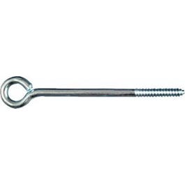 Lag Screw Eye, Zinc, 3 8 x 8-In. Hot on Sale