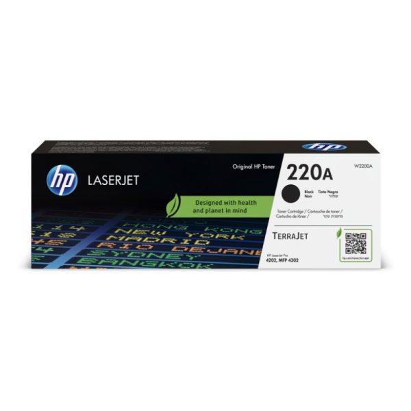 HP 220A Black Laser Toner Cartridge, 2000 pages, for HP LaserJet Pro 4302fdn Cheap