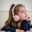 Tellur Buddy Bluetooth Over-Ear Headphones Pink Online now