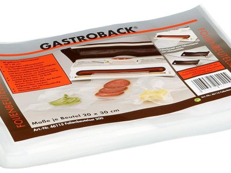 Gastroback 46115 Vaccum Sealer Bags 20x30cm Online now