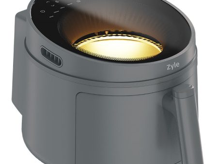 Karšto oro gruzdintuvė Zyle ZY502GAF, pilka, 5 l, 1500 W For Discount