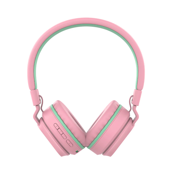 Tellur Buddy Bluetooth Over-Ear Headphones Pink Online now