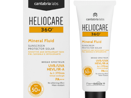 HELIOCARE 360 MINERAL FLUIDAS SPF50, 50 ML Hot on Sale