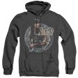 XENA : THE WARRIOR ADULT HEATHER HOODIE BLACK SM For Discount