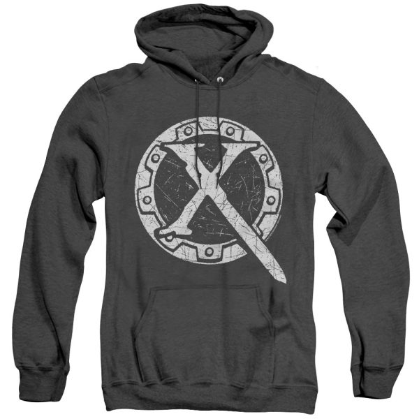 XENA : SIGIL ADULT HEATHER HOODIE BLACK 2X For Discount