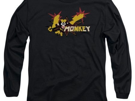 DEXTER S LABORATORY : MONKEY L\S ADULT T SHIRT 18\1 Black MD Discount