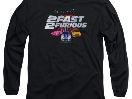 2 FAST 2 FURIOUS : LOGO L\S ADULT T SHIRT 18\1 BLACK XL Fashion