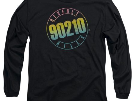 90210 : COLOR BLEND LOGO L\S ADULT T SHIRT 18\1 Black 2X For Cheap