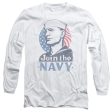 NAVY : JOIN NOW L\S ADULT T SHIRT 18\1 White LG Cheap