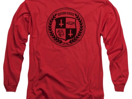 HELL FEST : DEFORM SCHOOL L\S ADULT T SHIRT 18\1 Red 3X Online Sale