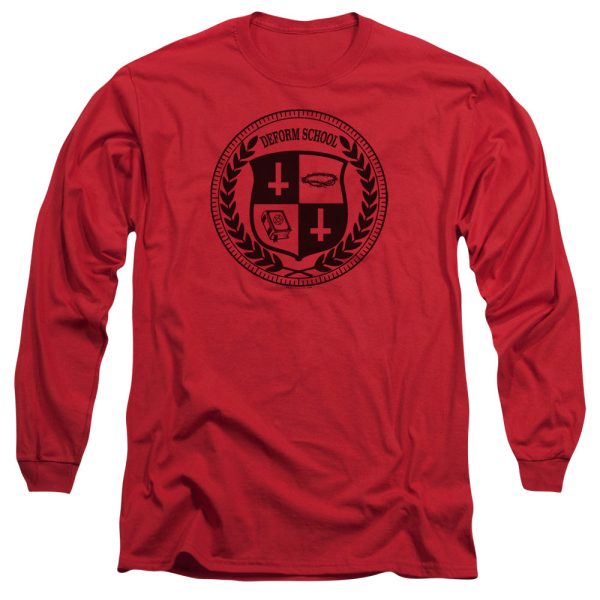 HELL FEST : DEFORM SCHOOL L\S ADULT T SHIRT 18\1 Red 3X Online Sale