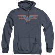 WONDER WOMAN 84 : NEON BEAT ADULT HEATHER HOODIE Navy SM Online