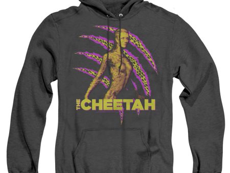 WONDER WOMAN 84 : THE CHEETAH ADULT HEATHER HOODIE Black 3X Supply