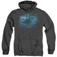 WILDLIFE : PURSUIT THRU THE KELP ORCA ADULT HEATHER HOODIE BLACK XL Hot on Sale