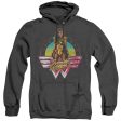 WONDER WOMAN 84 : COLOR POP ADULT HEATHER HOODIE Black LG Online