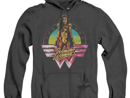 WONDER WOMAN 84 : COLOR POP ADULT HEATHER HOODIE Black LG Online