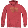 WONDER WOMAN : WONDER WOMAN 75TH ANNIVERSARY GOLD LOGO ADULT HEATHER HOODIE RED 3X Sale