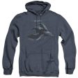 WILDLIFE : POWER AND GRACE ADULT HEATHER HOODIE NAVY 2X Supply