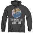 WHITE CASTLE : WANT ME ADULT HEATHER HOODIE BLACK LG Online Hot Sale