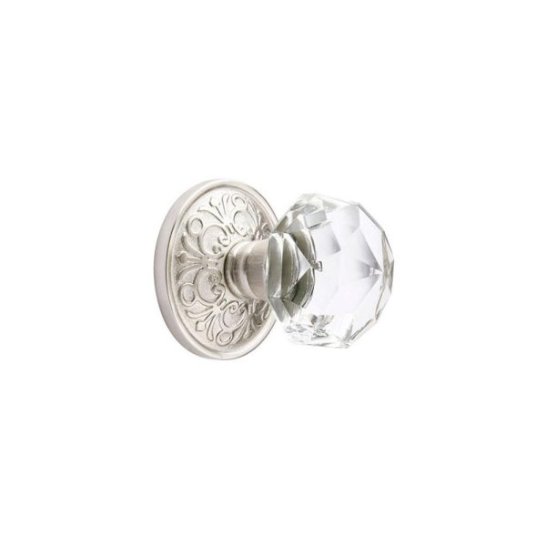 Emtek 8106CK Passage , Lancaster Rosette , Diamond Crystal Knob For Sale