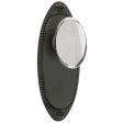 Emtek 8105LAU Passage , Sideplate Locksets Oval Beaded Non-Keyed 7  , Laurent Round Knob Supply