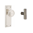 Emtek 8104ACE Passage , Sideplate Locksets Quincy Non-Keyed 7-1 8 , The Ace Knob For Discount