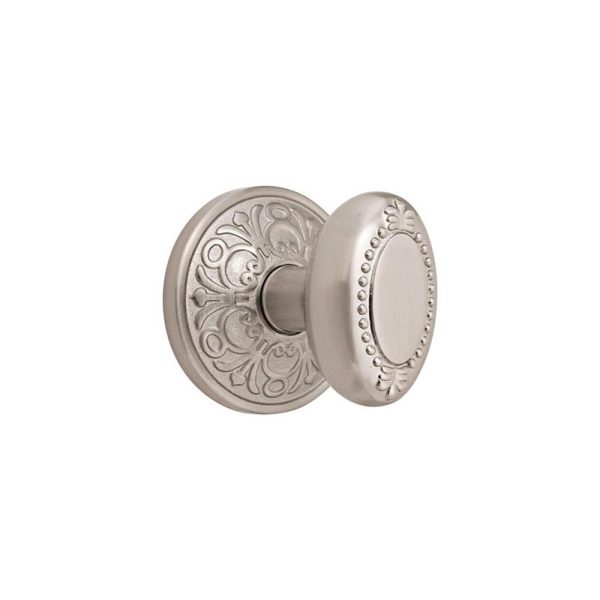 Emtek 8106BE Passage , Lancaster Rosette , Beaded Egg Knob Fashion