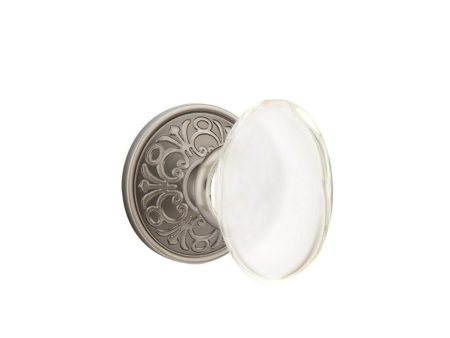 Emtek 8106HT Passage , Lancaster Rosette , Hampton Crystal Knob Supply