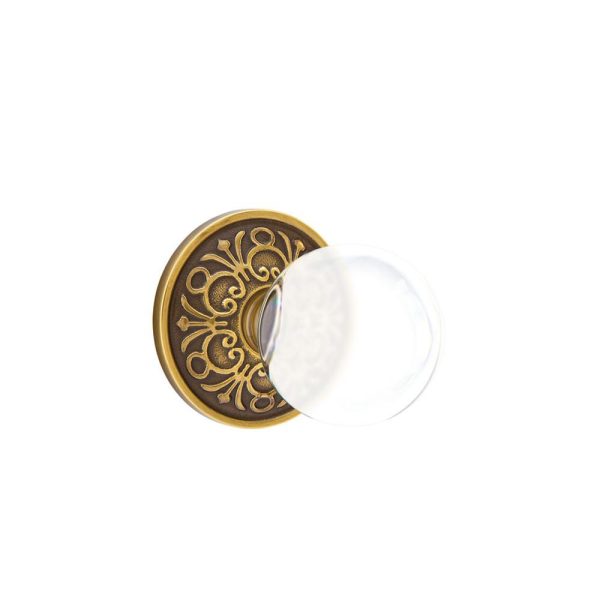 Emtek 8106BL Passage , Lancaster Rosette , Bristol Crystal Knob Sale