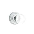 Emtek 8107BL Passage , Ribbon and Reed Rosette , Bristol Crystal Knob For Discount